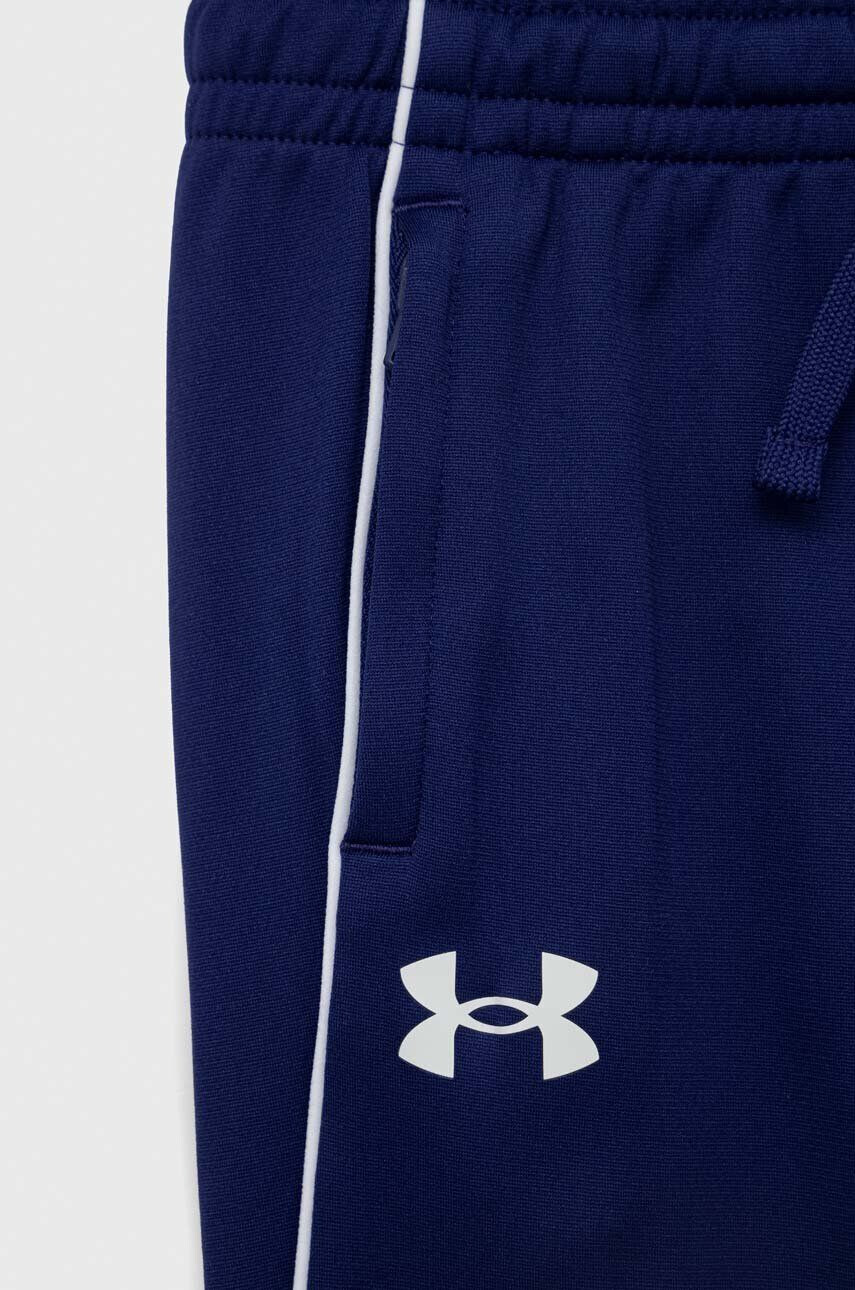 Under Armour Dětské tepláky tmavomodrá barva hladké - Pepit.cz