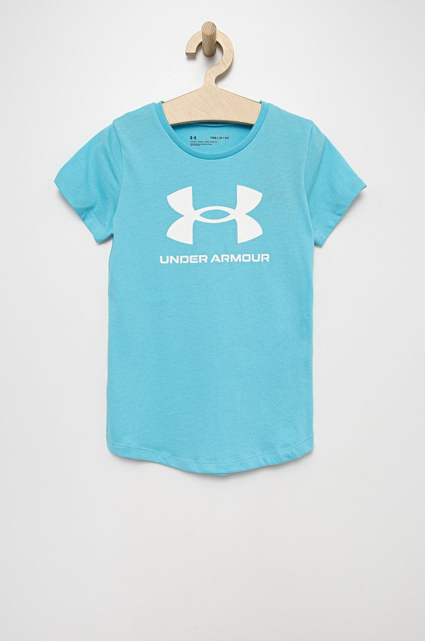 Under Armour Dětské tričko 1361182 modrá barva - Pepit.cz