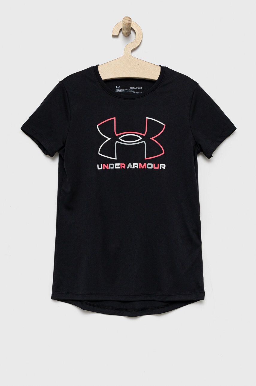 Under Armour Dětské tričko šedá barva - Pepit.cz