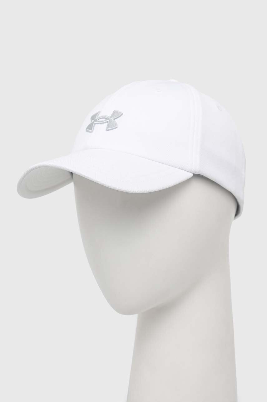 Under Armour Kšiltovka bílá barva s aplikací - Pepit.cz