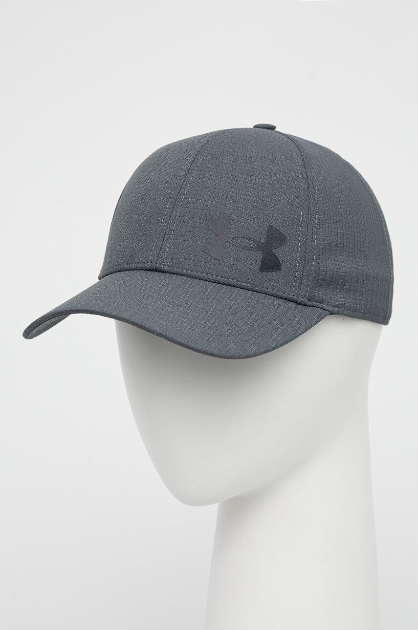 Under Armour Kšiltovka Isochill Armourvent 1361530 šedá barva s potiskem - Pepit.cz