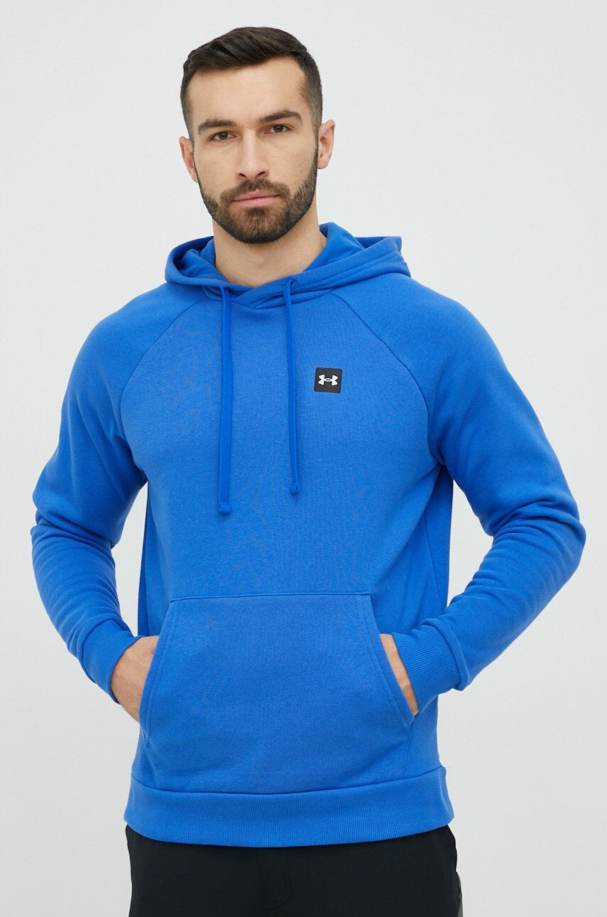 Under Armour Mikina pánská s kapucí hladká 1357092-408 - Pepit.cz