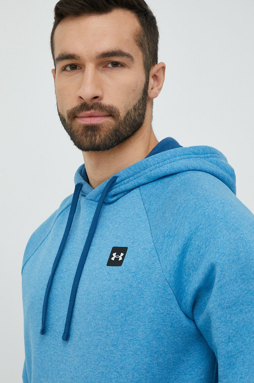 Under Armour Mikina pánská zelená barva s kapucí hladká 1357092-408 - Pepit.cz