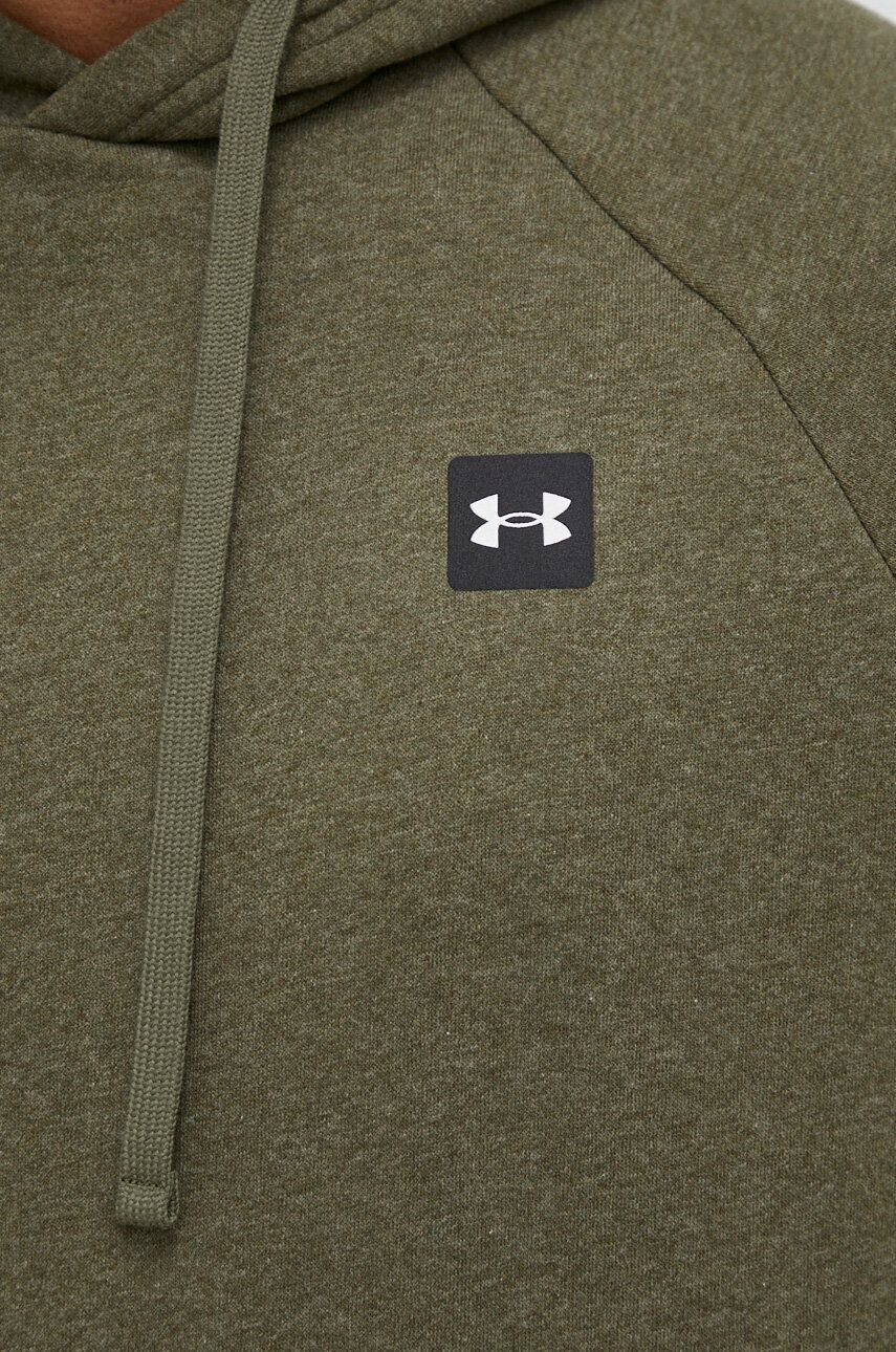 Under Armour Mikina pánská tmavomodrá barva s kapucí hladká - Pepit.cz