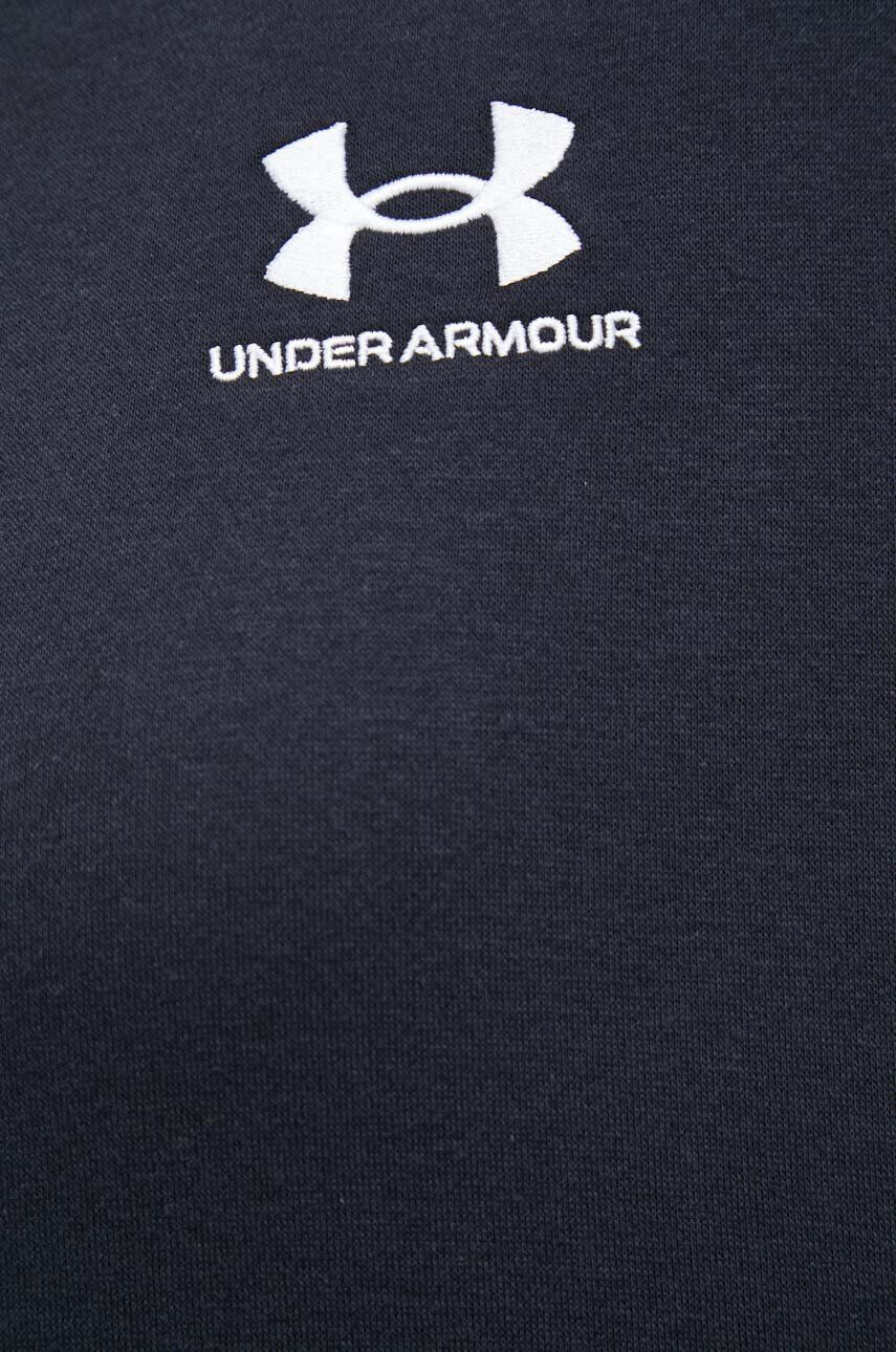 Under Armour Mikina dámská černá barva hladká 1373032-495 - Pepit.cz