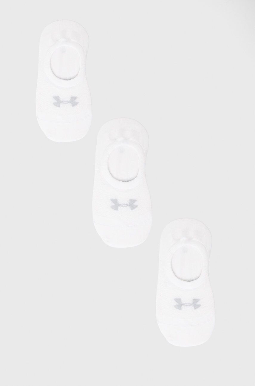 Under Armour Ponožky 1370075 dámské bílá barva - Pepit.cz