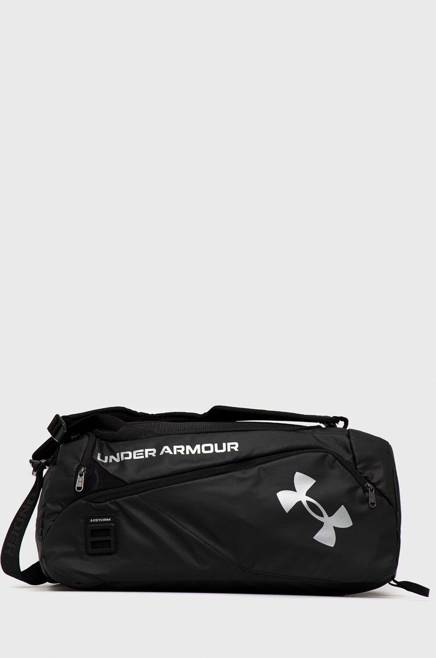 Under Armour Sportovní taška Contain Duo Small 1361225 černá barva - Pepit.cz