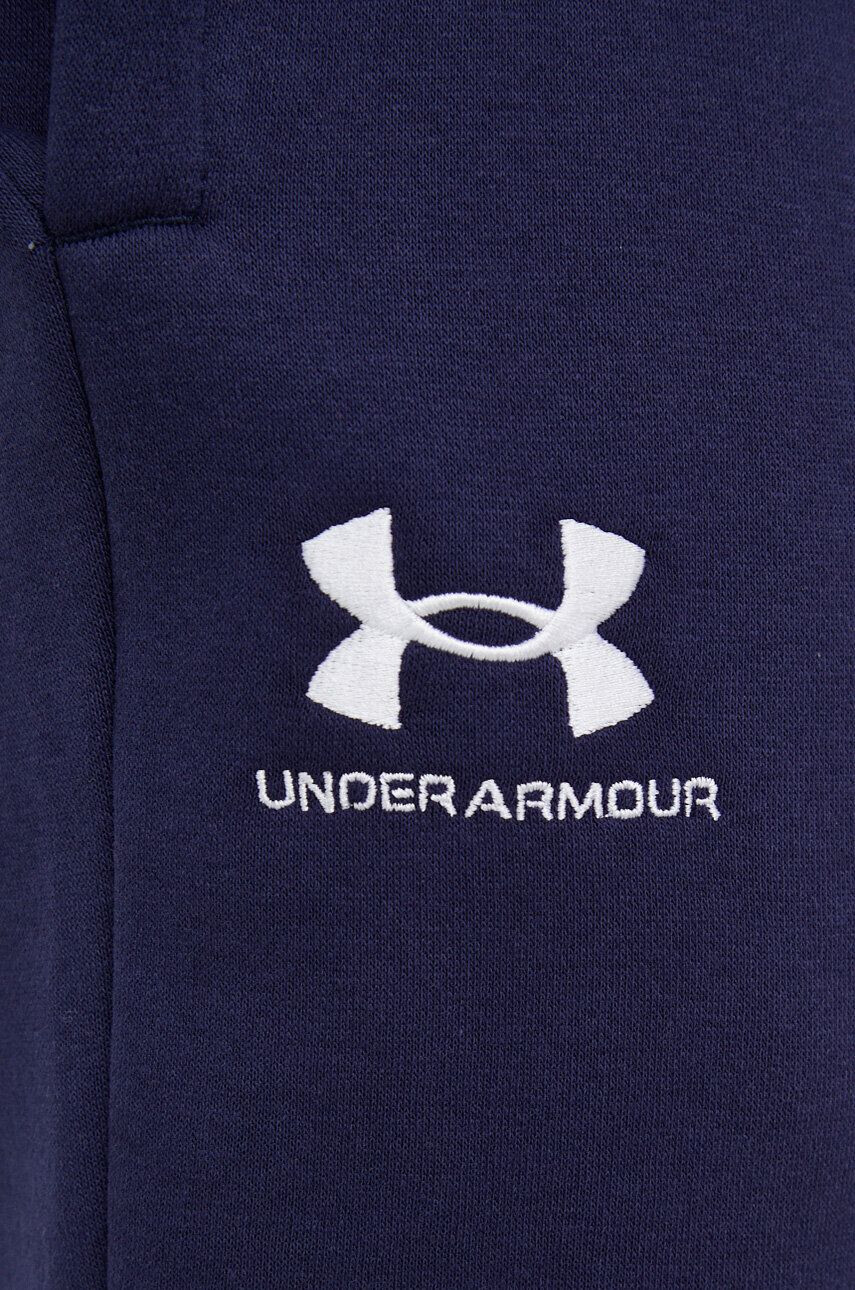 Under Armour Tepláky pánské tmavomodrá barva hladké - Pepit.cz