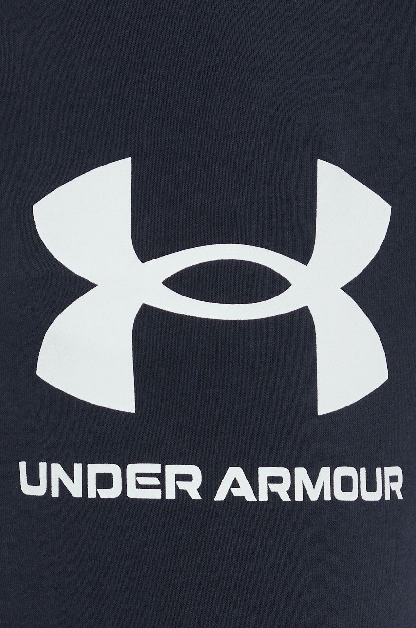 Under Armour Tepláky 1372676 pánské béžová barva s potiskem - Pepit.cz