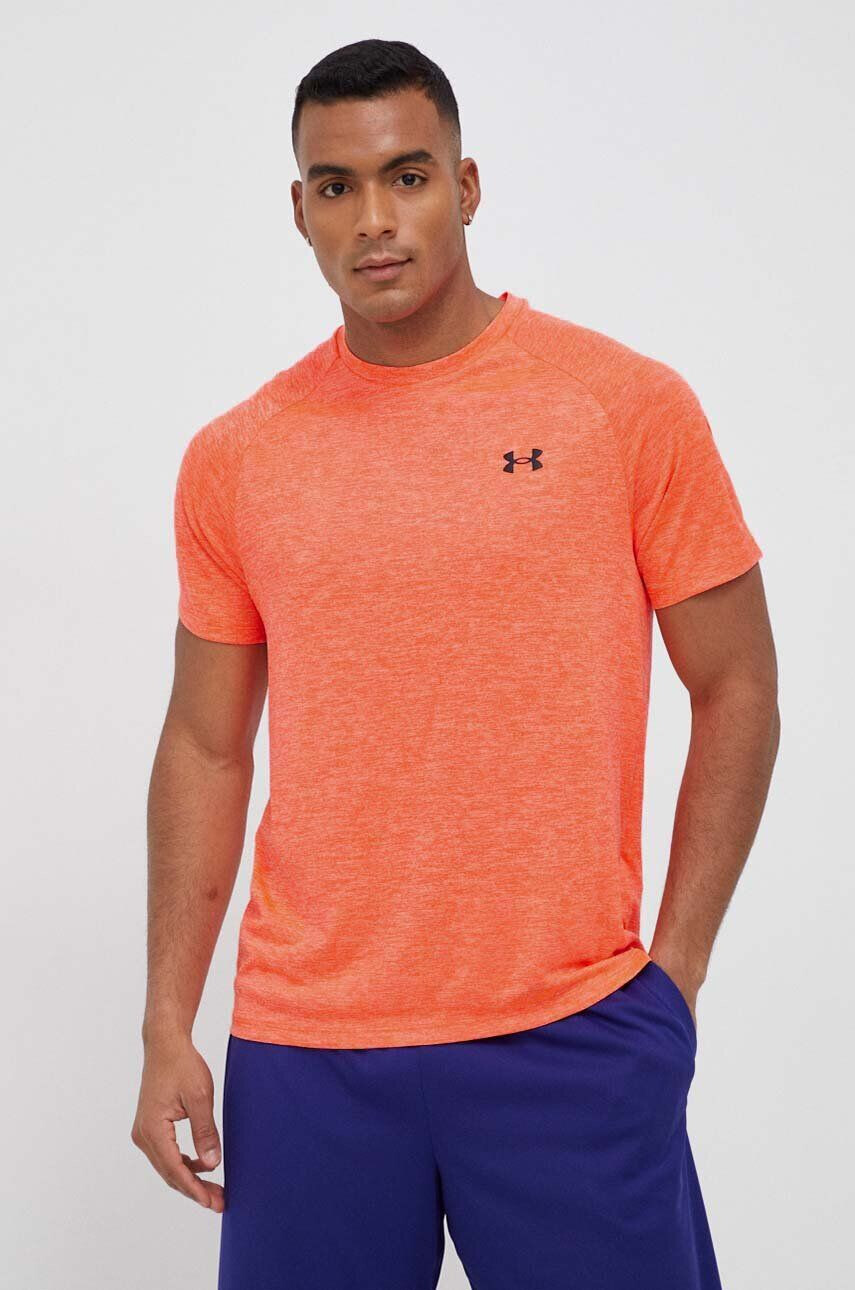 Under Armour Tréninkové tričko oranžová barva 1326413-191 - Pepit.cz