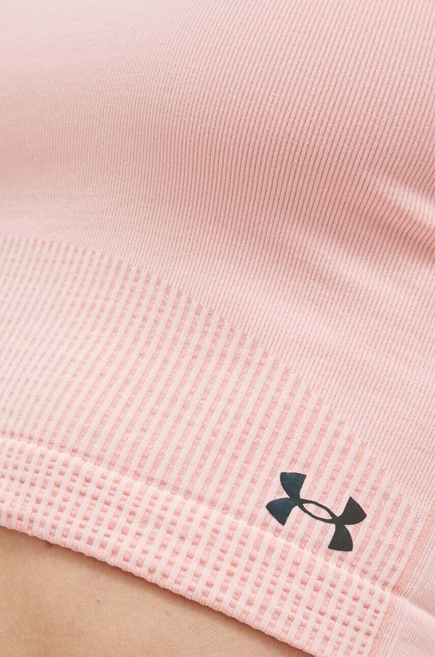 Under Armour Tréninkový top Rush Seamless růžová barva - Pepit.cz