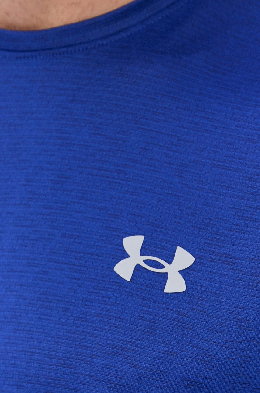 Under Armour Tričko 1361426 pánské tmavomodrá barva hladké 1361426-600 - Pepit.cz