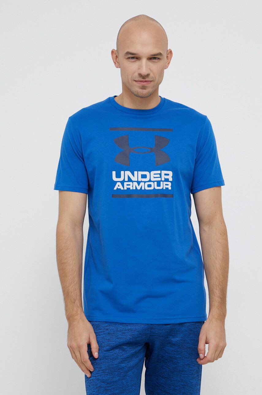 Under Armour Tričko 1366460 pánské bílá barva hladké - Pepit.cz