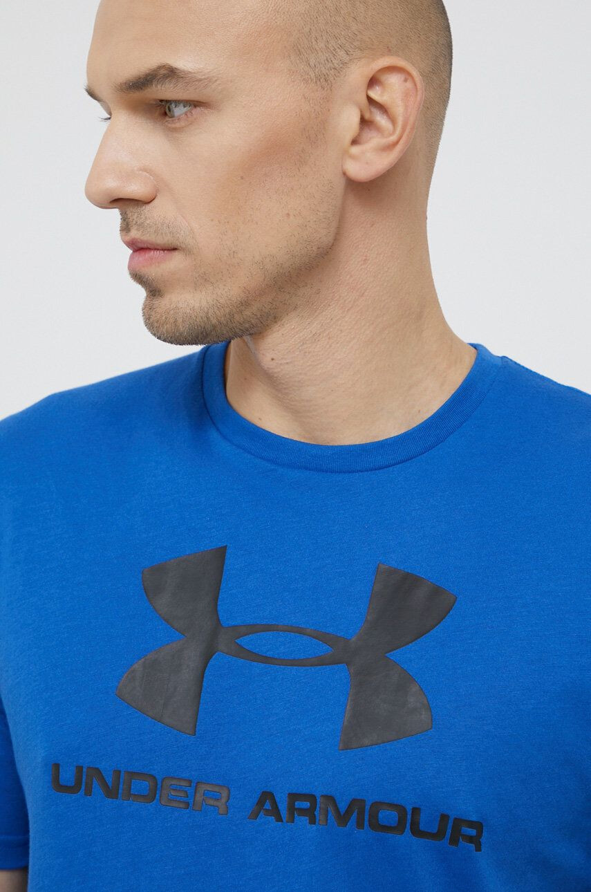 Under Armour Tričko 1329590 s potiskem 1329590-100 - Pepit.cz