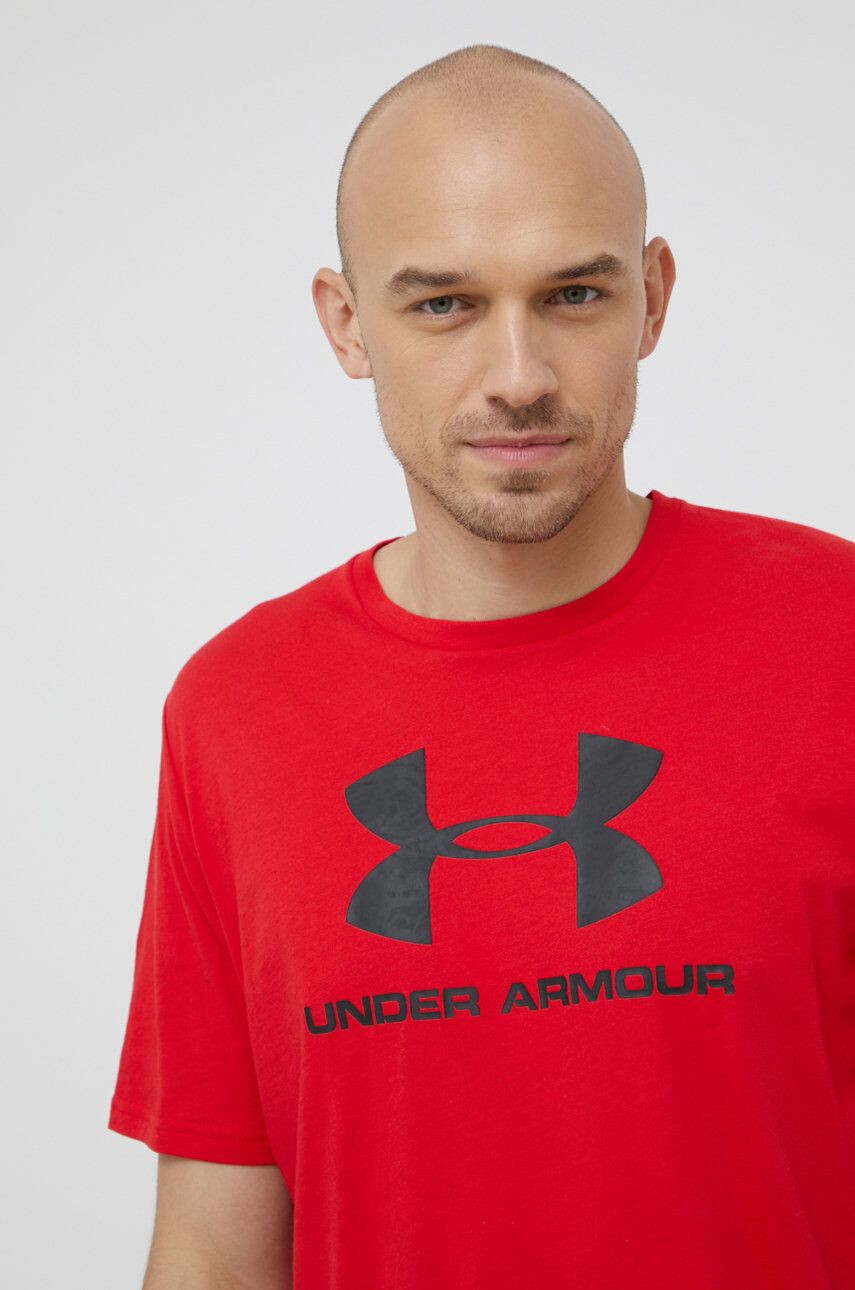 Under Armour 1329590 červená barva s potiskem 1329590-100 - Pepit.cz