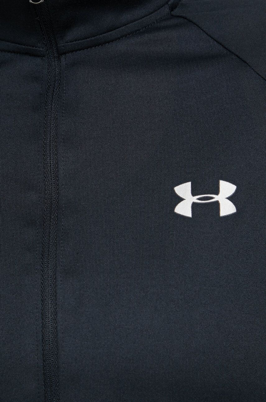 Under Armour Tričko s dlouhým rukávem 1320126 dámské černá barva s rolákem 1320126-090 - Pepit.cz