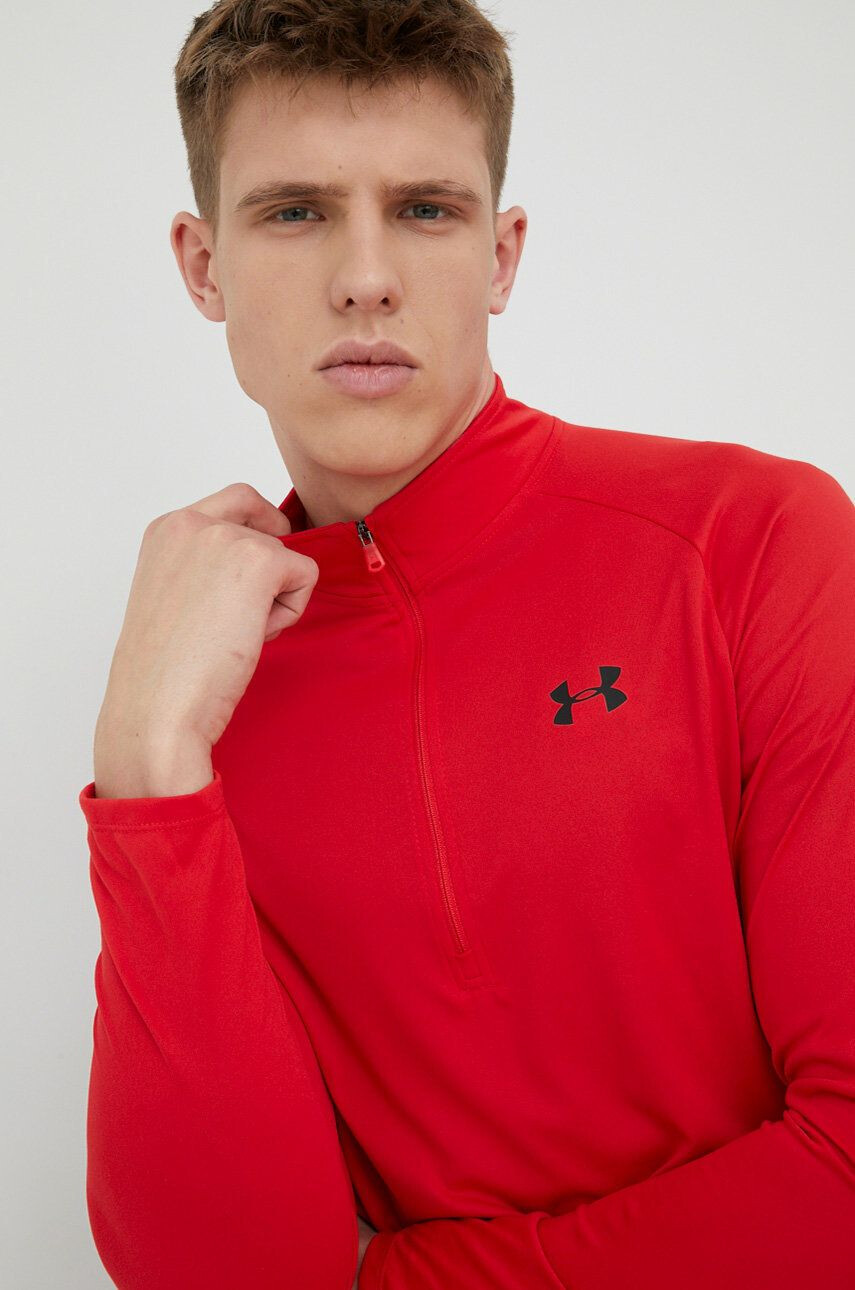 Under Armour Tričko s dlouhým rukávem 1328495.602 červená barva - Pepit.cz