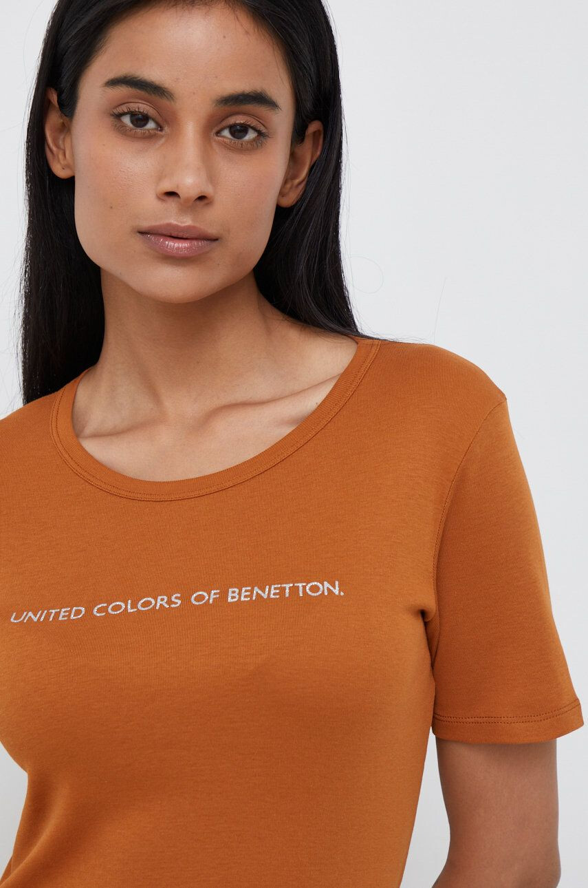 United Colors of Benetton Bavlněné tričko - Pepit.cz