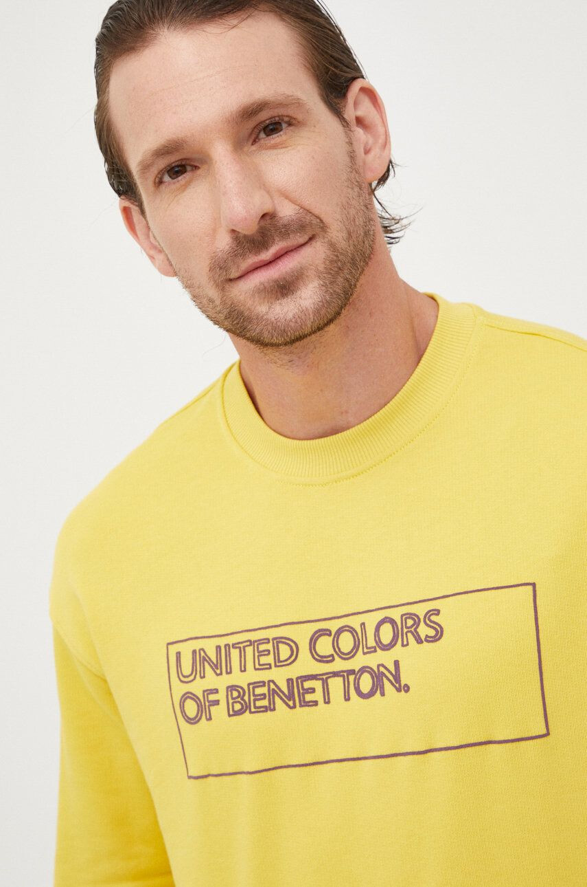 United Colors of Benetton Bavlněná mikina - Pepit.cz