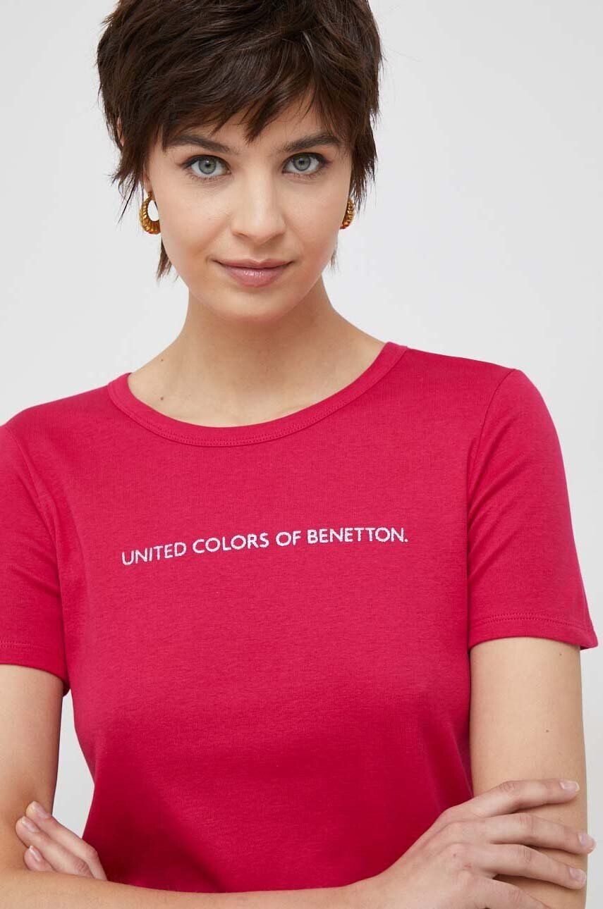 United Colors of Benetton Bavlněné tričko - Pepit.cz