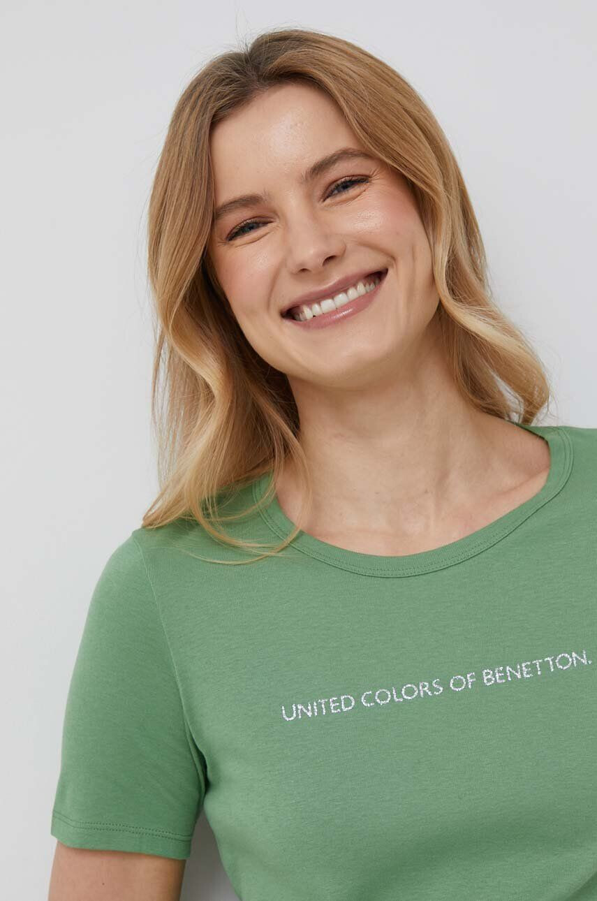 United Colors of Benetton Bavlněné tričko - Pepit.cz