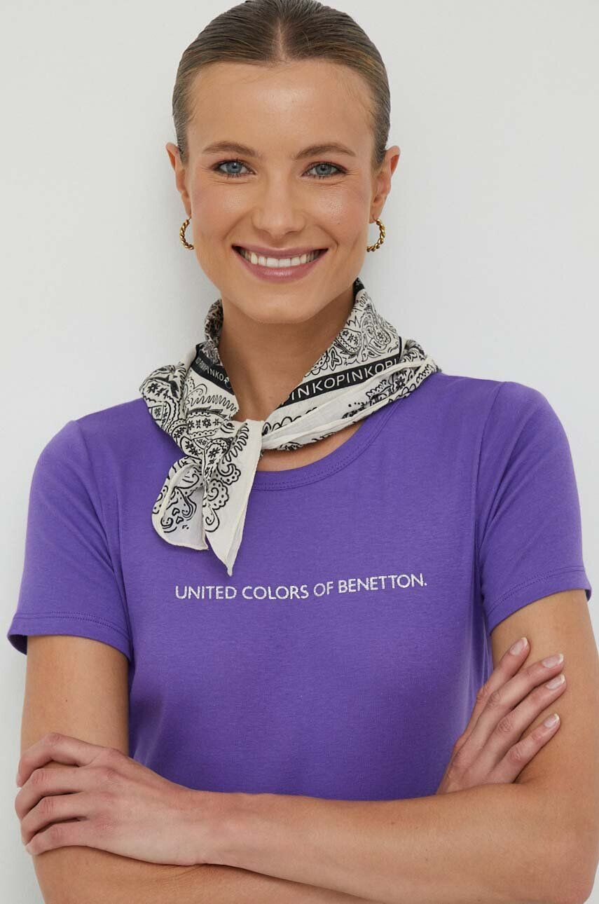 United Colors of Benetton Bavlněné tričko - Pepit.cz