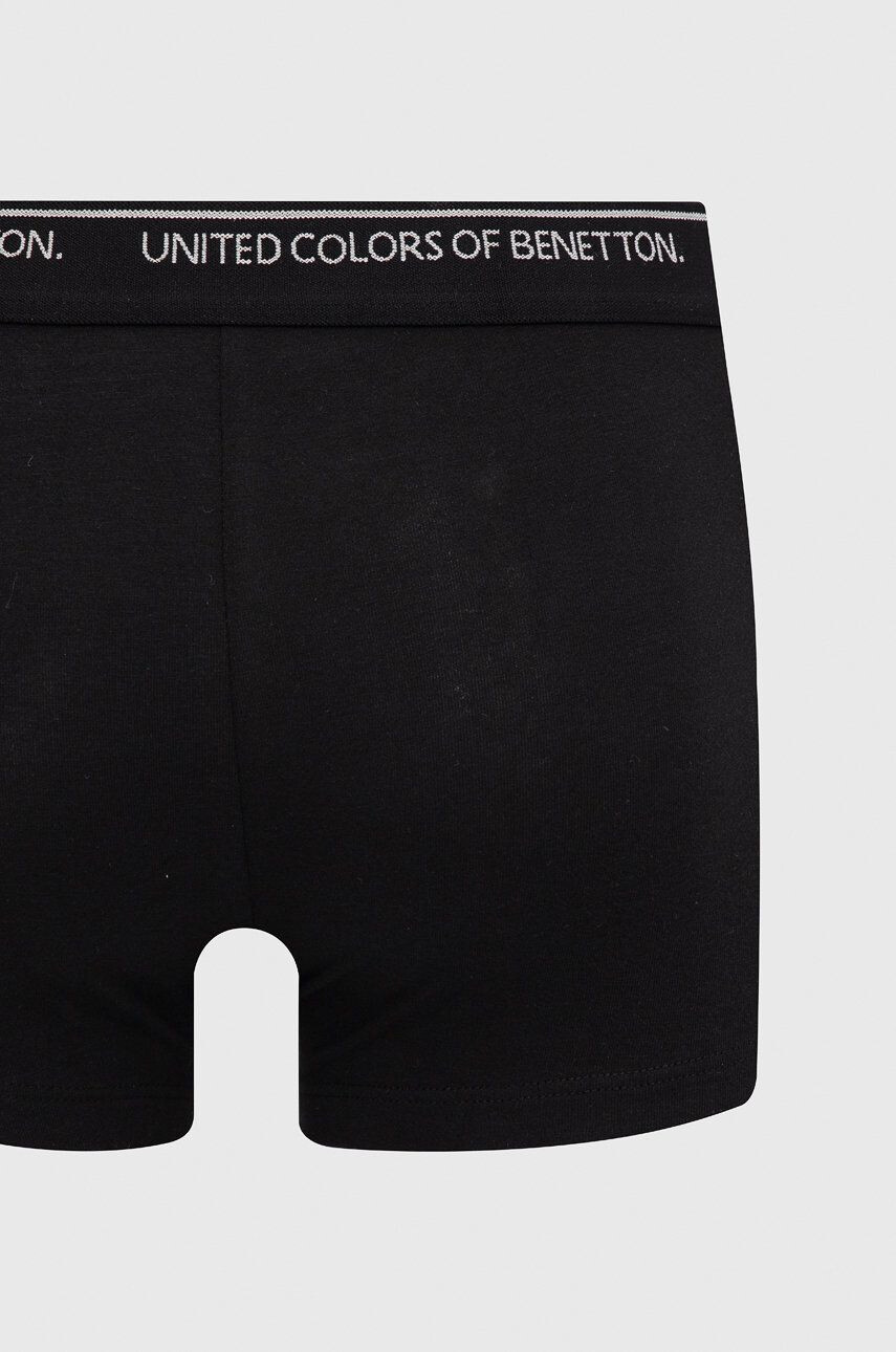 United Colors of Benetton Boxerky pánské černá barva - Pepit.cz