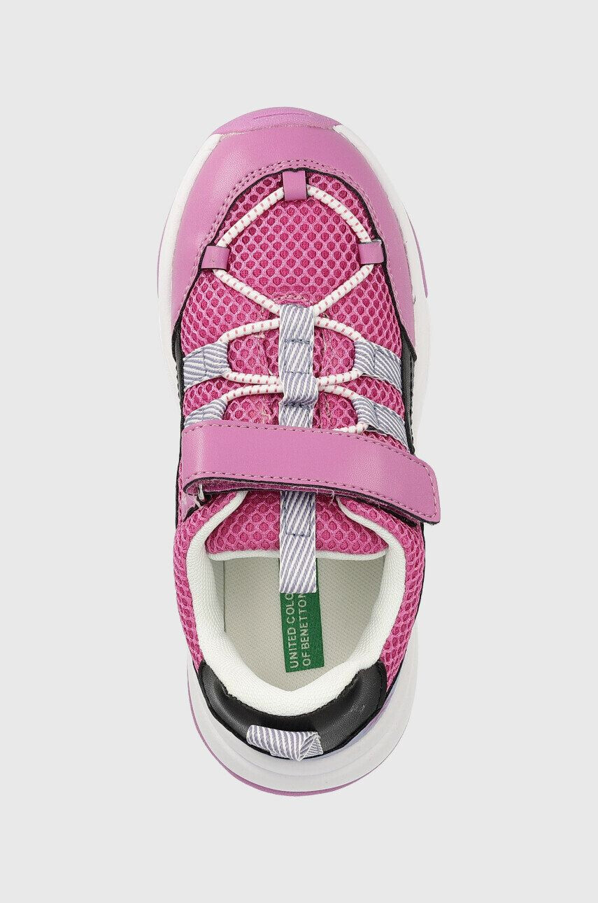 United Colors of Benetton Dětské sneakers boty fialová barva - Pepit.cz