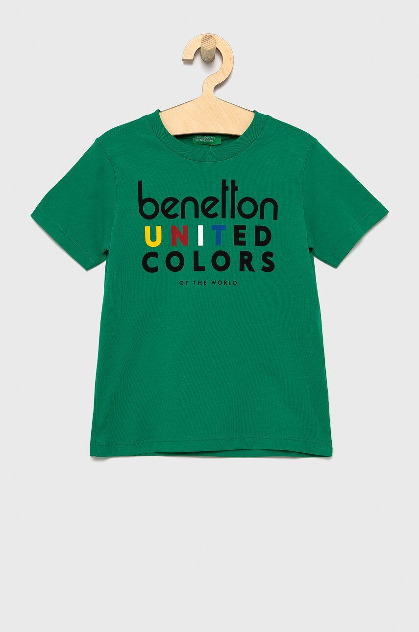 United Colors of Benetton Dětské bavlněné tričko - Pepit.cz