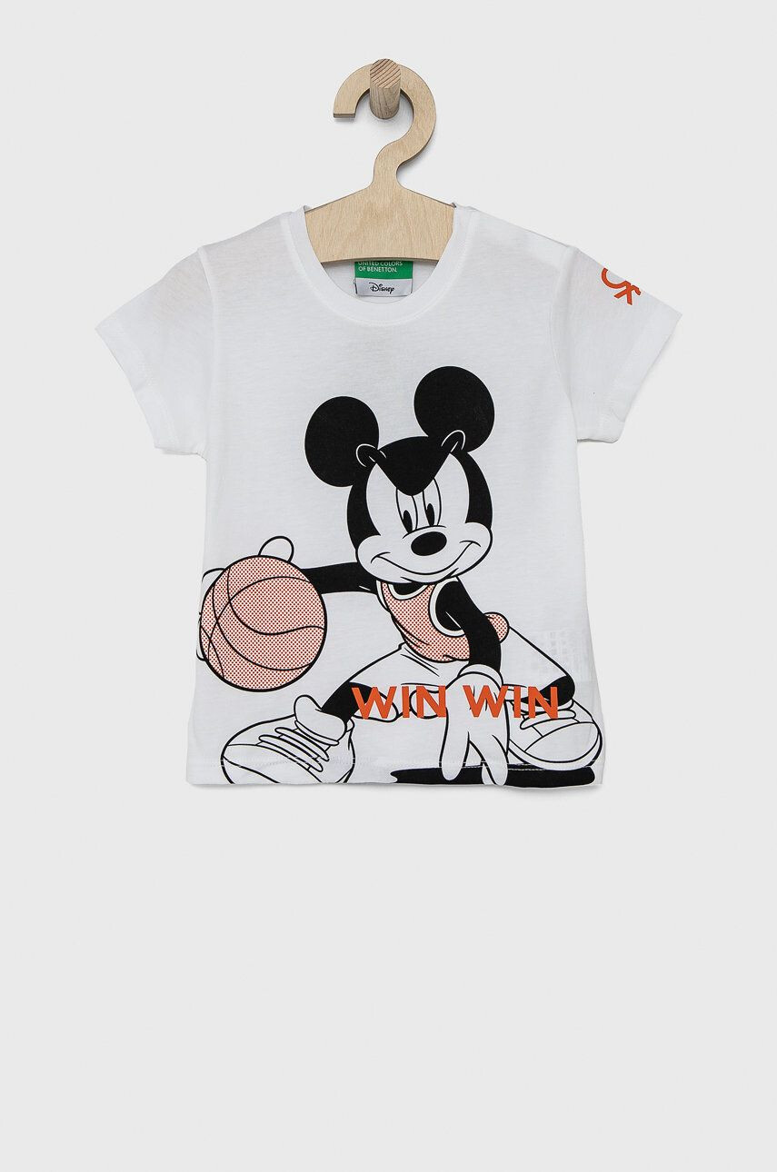 United Colors of Benetton Dětské bavlněné tričko x Disney - Pepit.cz