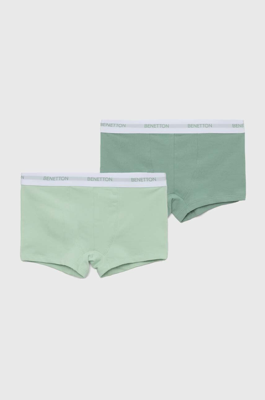 United Colors of Benetton Dětské boxerky 2-pack bílá barva - Pepit.cz