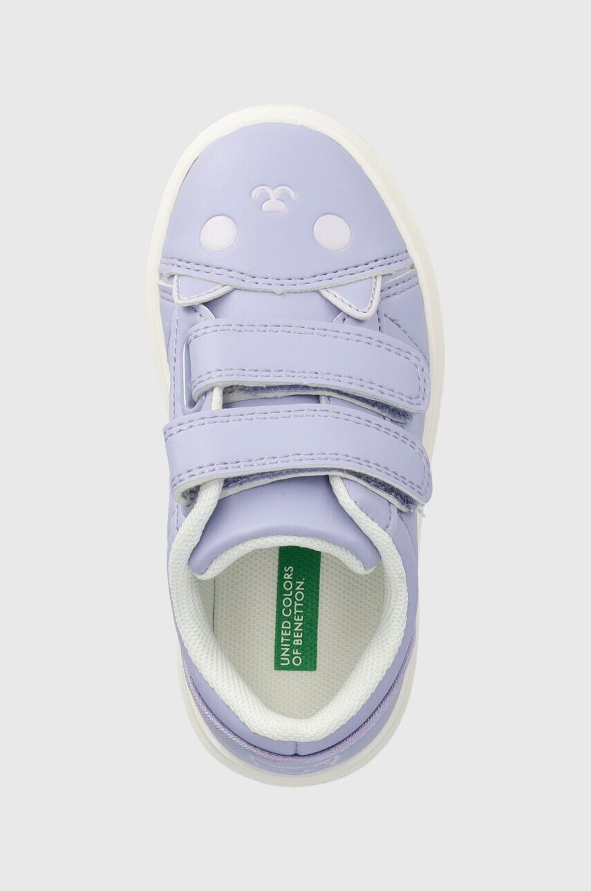 United Colors of Benetton Dětské sneakers boty fialová barva - Pepit.cz