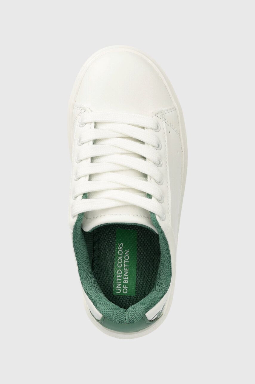 United Colors of Benetton Dětské sneakers boty bílá barva - Pepit.cz