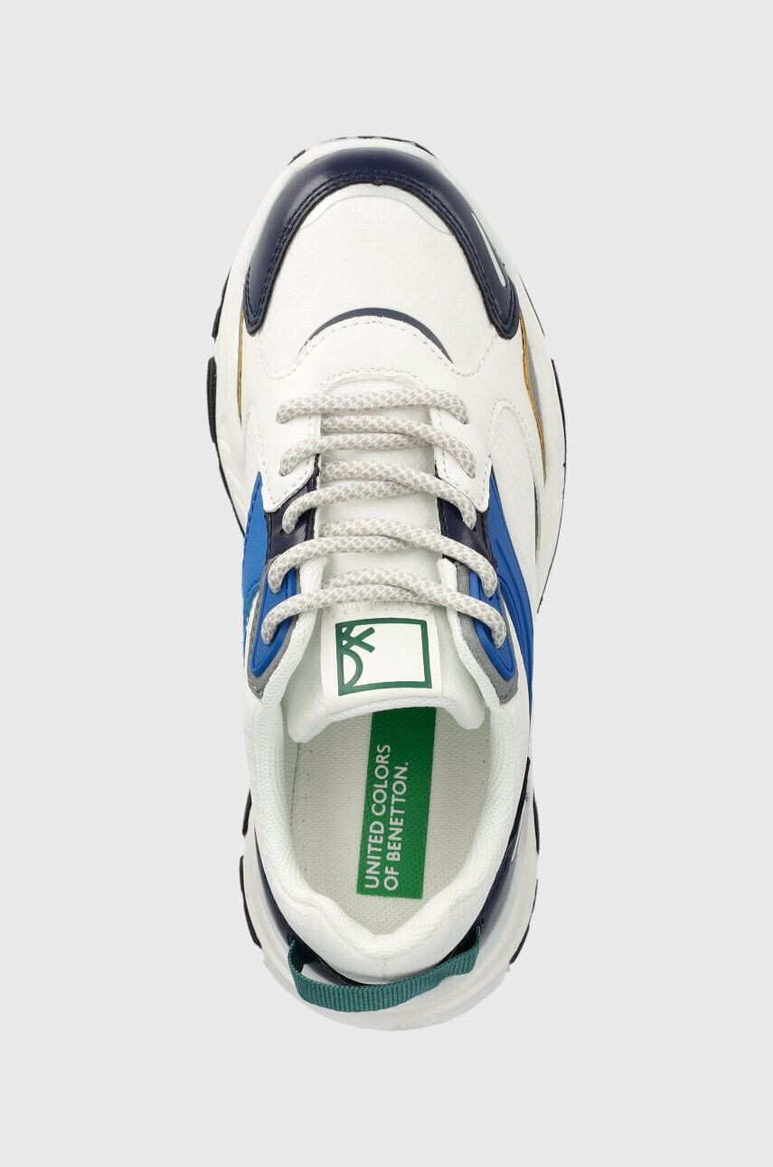 United Colors of Benetton Dětské sneakers boty tmavomodrá barva - Pepit.cz