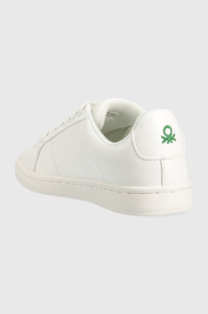 United Colors of Benetton Dětské sneakers boty bílá barva - Pepit.cz