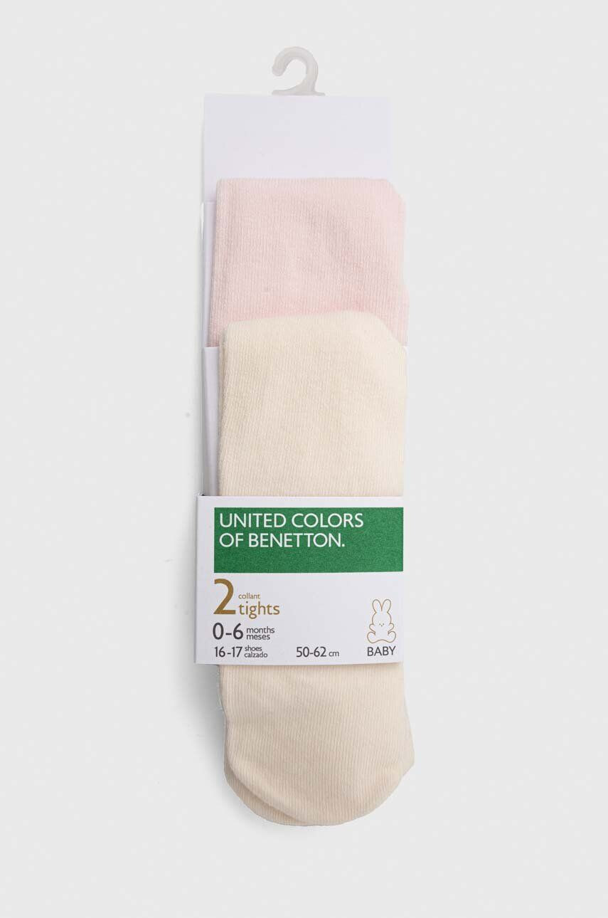 United Colors of Benetton Kojenecké punčocháče 2-pack - Pepit.cz