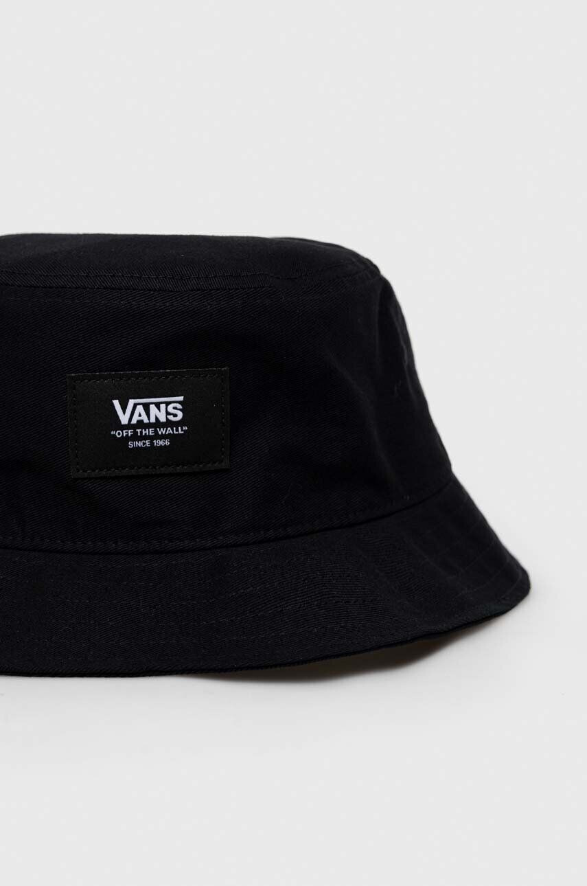 Vans Bavlněná čepice černá barva - Pepit.cz