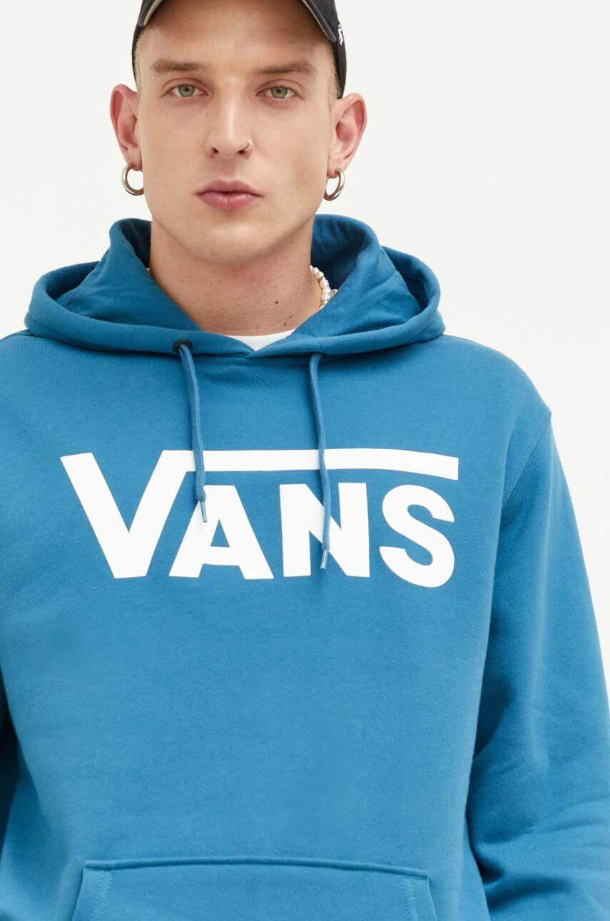 Vans Bavlněná mikina pánská s kapucí s potiskem - Pepit.cz