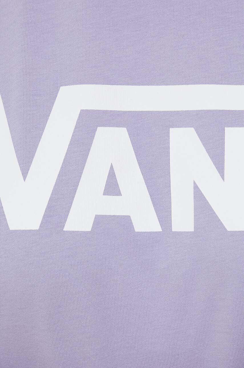 Vans Bavlněné tričko fialová barva - Pepit.cz