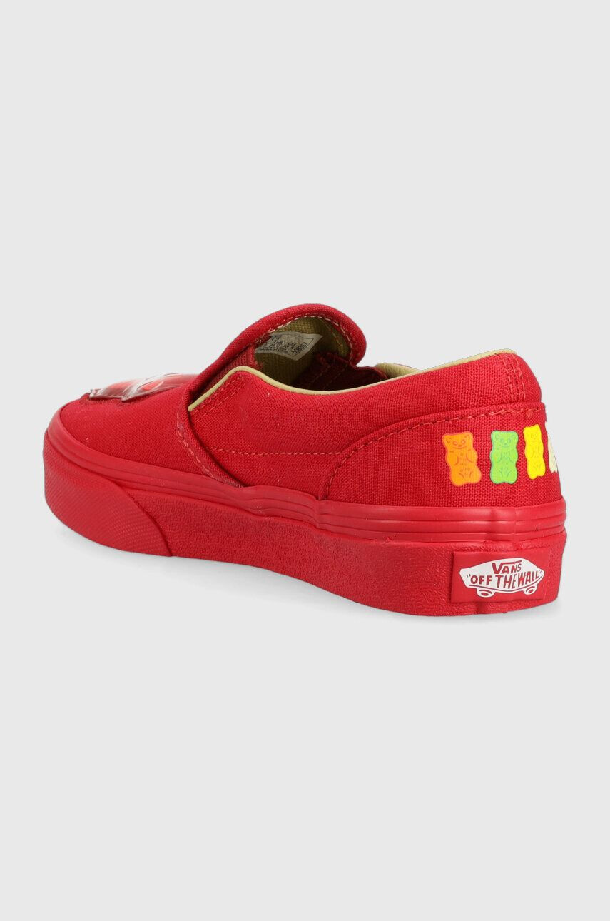 Vans Dětské tenisky Classic Slip-On HARIBO HARB GOLD červená barva - Pepit.cz