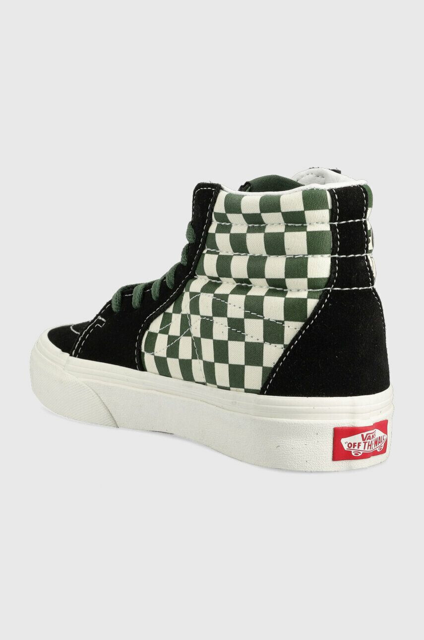 Vans Dětské tenisky JN SK8 Hi LOVE BLKPK zelená barva - Pepit.cz