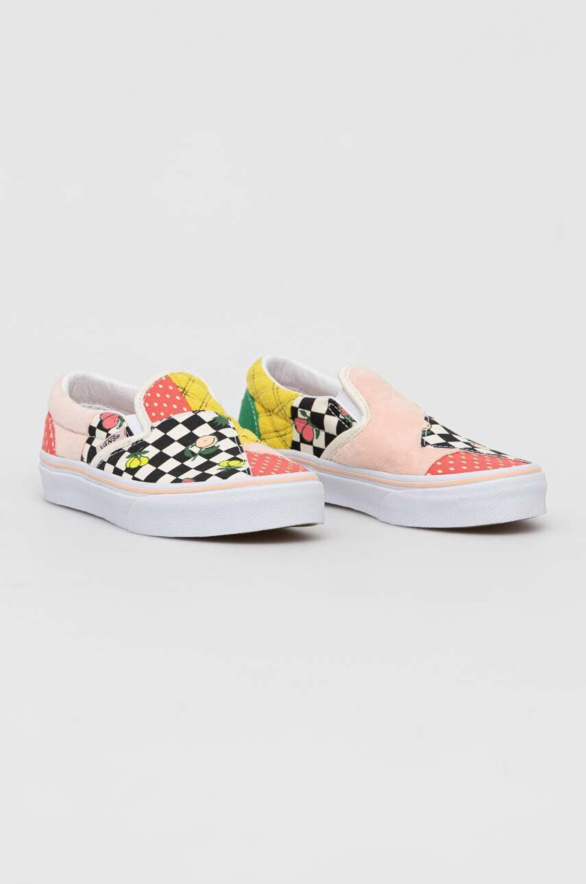 Vans Dětské tenisky UY Classic Slip On Patch FRTC MDGRE - Pepit.cz