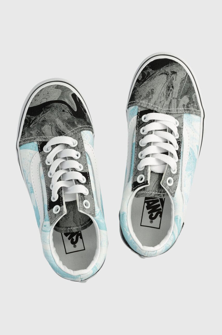 Vans Dětské tenisky UY Old Skool MRBL BLKGY - Pepit.cz