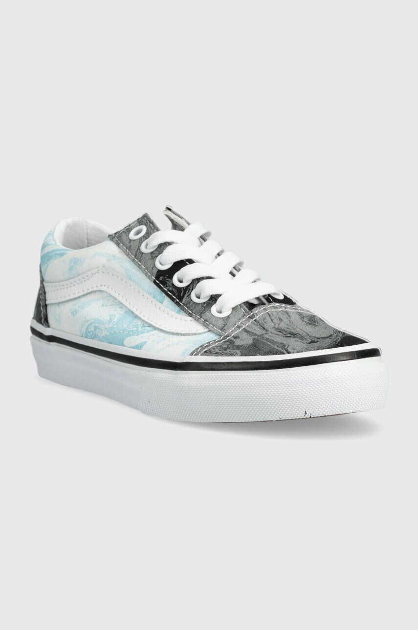 Vans Dětské tenisky UY Old Skool MRBL BLKGY - Pepit.cz