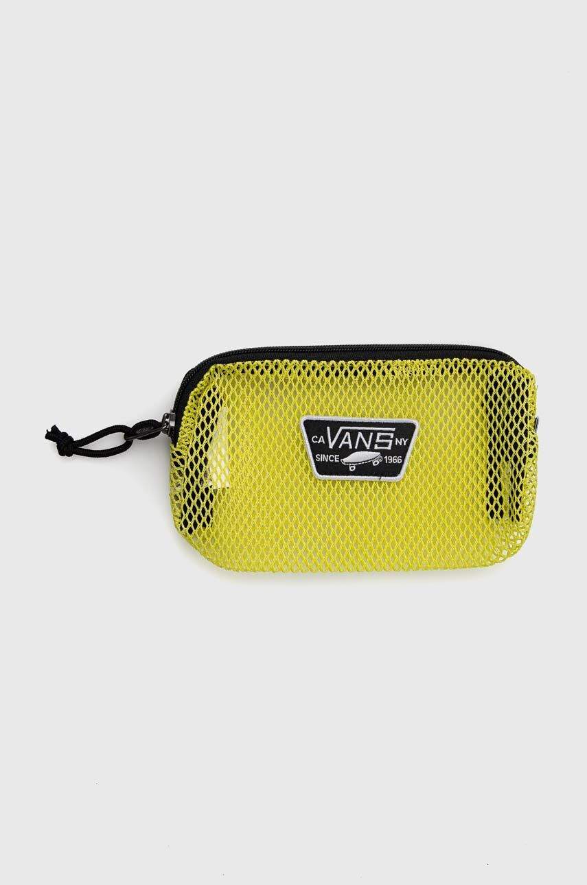 Vans Dětský penál MESH PENCIL POUCH EVENING PRIMROS žlutá barva - Pepit.cz