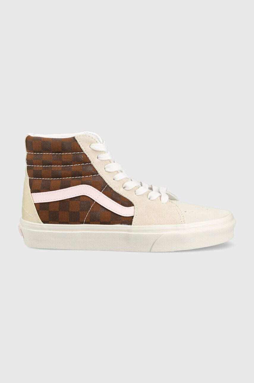 Vans Kecky Sk8-hi dámské béžová barva - Pepit.cz