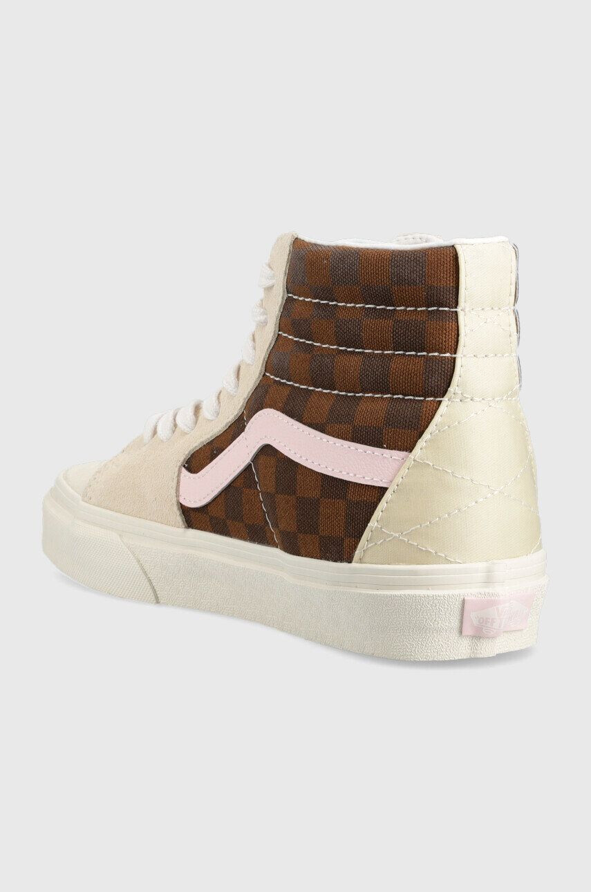 Vans Kecky Sk8-hi dámské béžová barva - Pepit.cz