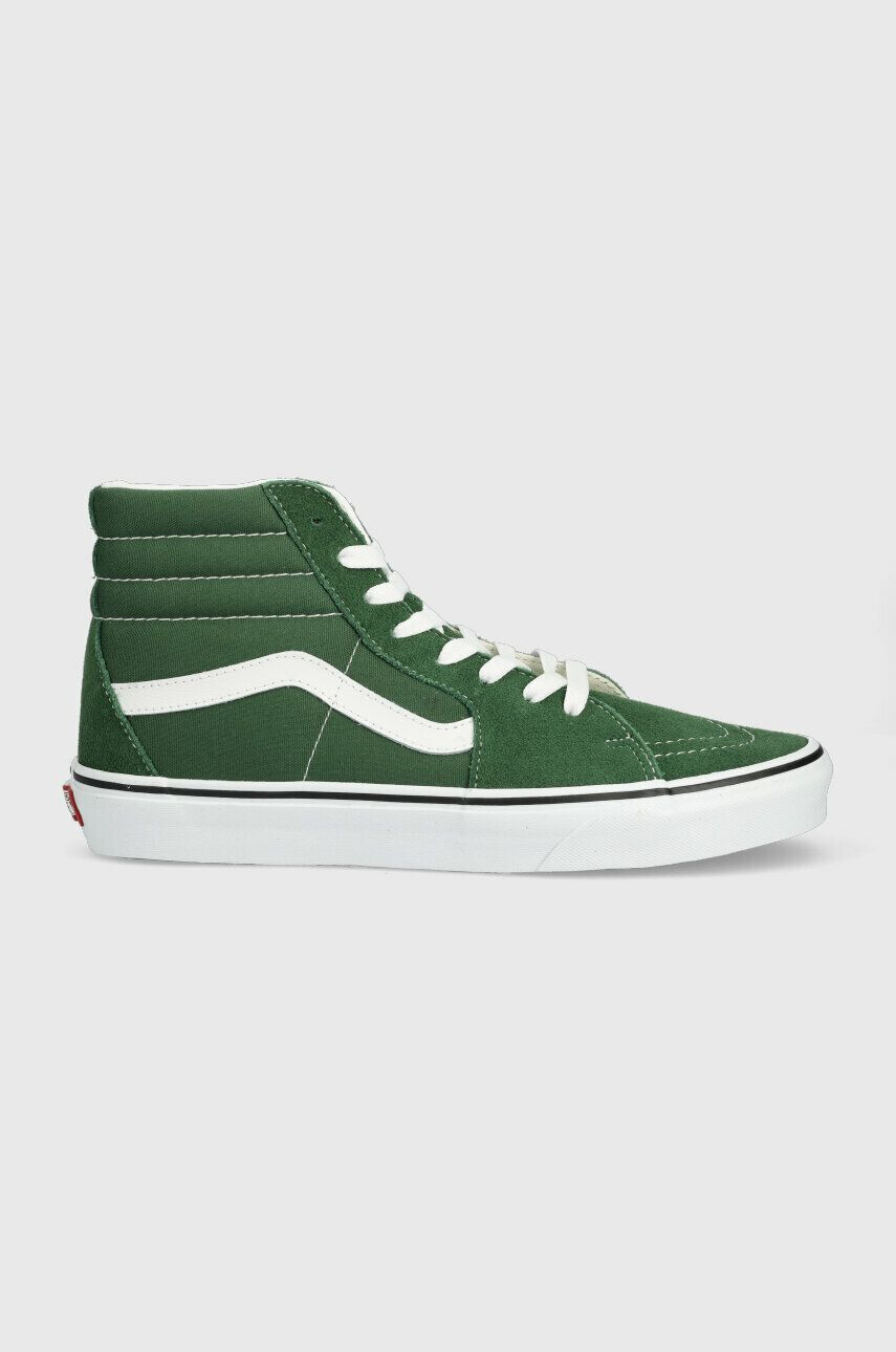 Vans Kecky SK8-Hi zelená barva VN0005U96QU1 - Pepit.cz