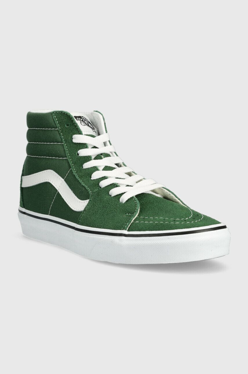 Vans Kecky SK8-Hi zelená barva VN0005U96QU1 - Pepit.cz