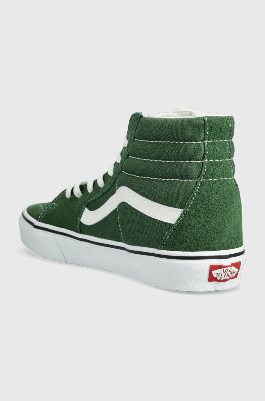 Vans Kecky SK8-Hi zelená barva VN0005U96QU1 - Pepit.cz